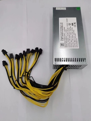 de Mijnwerker Power Supply With 10x6 PIN Connectors Output van 2U 2000W Asic